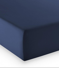 Drap-housse - Bleu foncé 70