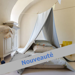 Mignon bleu - Popeline